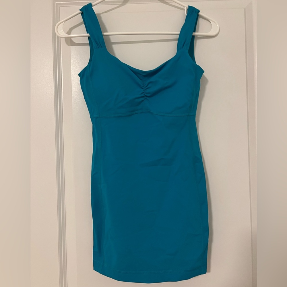 Lululemon Bright Blue Yoga Tank Top
